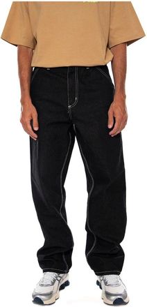 Carhartt Work in Progress Simple Pant - Heren - Loose Fit Jeans - Zwart - W36 L32 - Katoen - Jeans