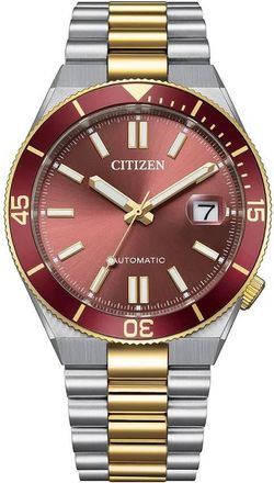 Citizen Tsuyosa Automatic Red Dial Mens Watch NJ0234-58X