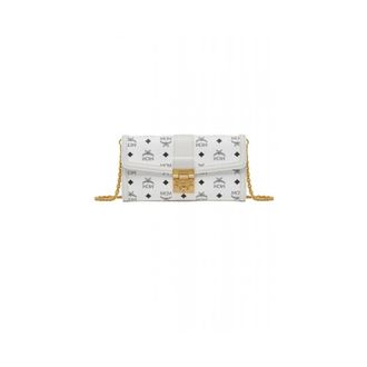 MCM Mcm, Dames, Tassen, Wit, Maat: ONE Size Leer