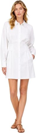 Pinko Pinko, Dames, Jurken, Wit, Maat: XS Katoen