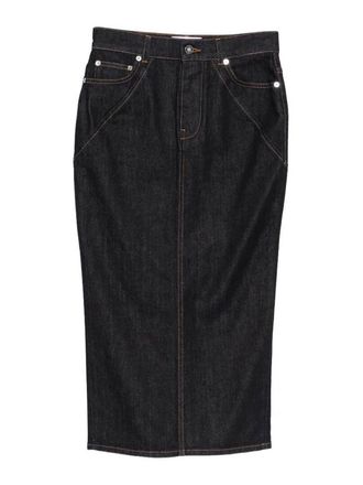 Givenchy Kick Back Denim Skirt