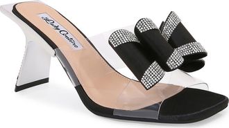 Lady Couture Fantasy Rhinestone Slide Sandal in Black at Nordstrom Rack, Size 11