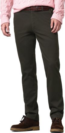 Meyer bruine Meyer Bonn chino katoen 2-way-stretch broek
