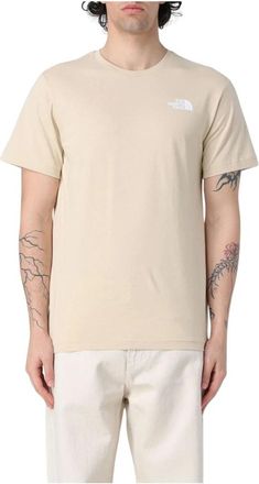 The North Face Hombre, Camisetas, Beige, Talla: S
