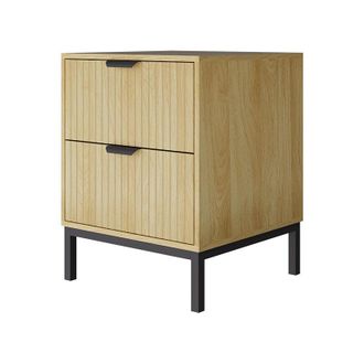 Vicco Mesilla De Noche Lennox, Roble, 40 X 52 Cm