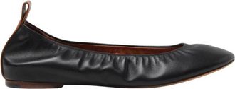 Lanvin Elegante Ballerinas - Dames - Ballerinas - Zwart - 36 EU - Leer - Schoenen