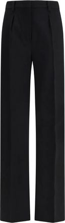 Max Mara Pantaloni pliss&eacute; - Nero