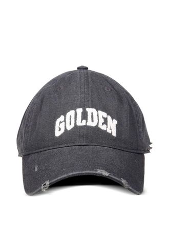 Golden Goose Logo Cotton Baseball Cap