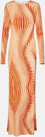 Tove Malloree printed jersey maxi dress