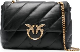 Pinko Love Big Puff Leather Bag