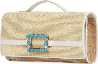 Roger Vivier Vivier Clutch - Beige