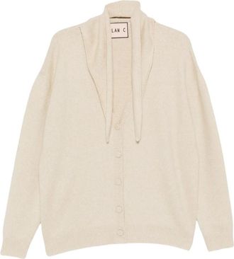 Plan C C&aacute;rdigan de Punto - Knitwear - Mujer - Beige - M