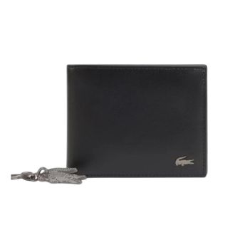 Lacoste Set regalo portafoglio e portachiavi - - Accessories - Uomo - Nero - ONE SIZE