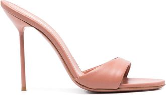 PARIS TEXAS Lidia stiletto-heel open-toe sandals - women - Calf Leather/Calf Leather/Calf Leather - 39.5 - Pink