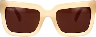 Off-white Occhiali da sole Firenze bianco sporco