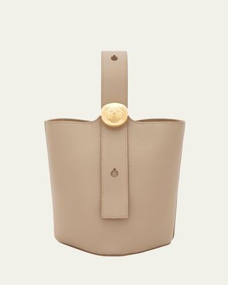 Loewe Mini Pebble Leather Bucket Bag
