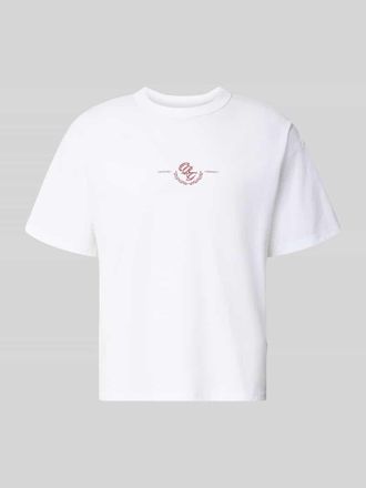 Jack & Jones Regular Fit T-Shirt mit &uuml;berschnittenen Schultern in Weiss, Gr&ouml;&szlig;e XXL