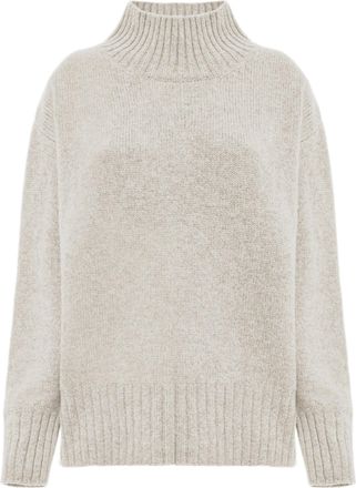 Malo High Ribbed Turtleneck Cashmere Sweater