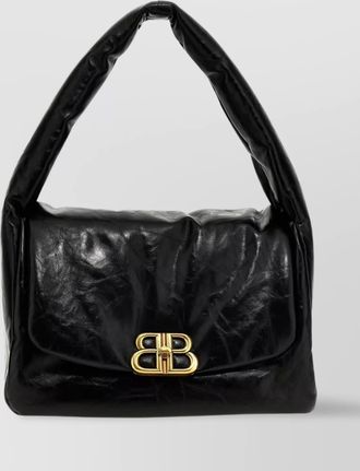 Balenciaga monaco leather shoulder bag