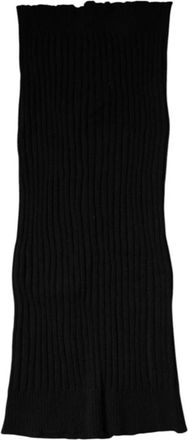 Dolce & Gabbana Accessoires, Heren, Zwart, ONE Size, Kasjmier, Luxueuze Kasjmier Nekwarmer Sjaal