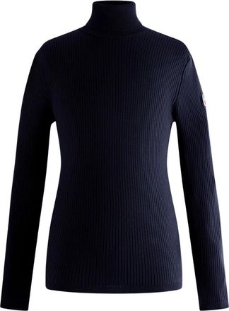 Fusalp Ancelle Sweater - Dames - Coltruien - Blauw - M - Wol - Truien & Vesten