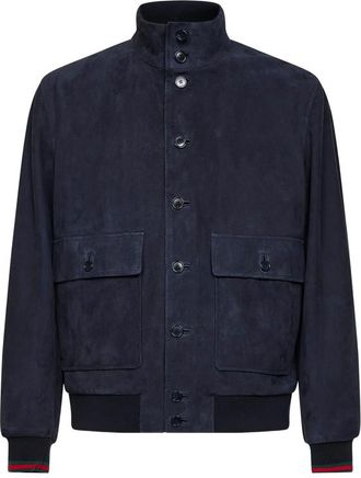 Gucci Suede Bomber Jacket