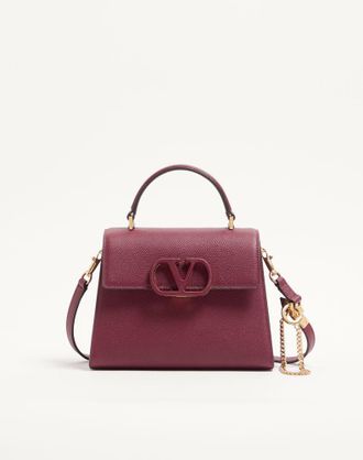Valentino Garavani Valentino Garavani Vsling Small Handbag In Grainy Calfskin Wo