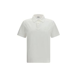 Burberry Witte Katoenen Poloshirt
