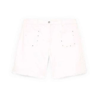 Fiorella Rubino Mujer, Pantalones cortos, Blanco, Talla: 5XL