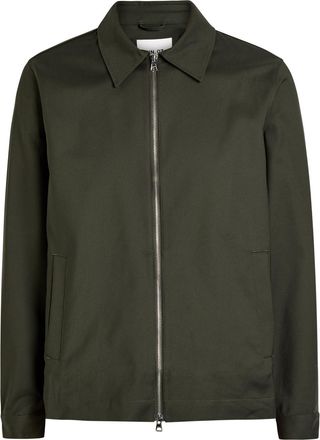 Nn.07 Paw zip up Overshirt - Khaki - Xxl