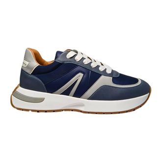 Alexander Smith Sneakers, male, Blue, Size: 9 US Pelle Sneaker