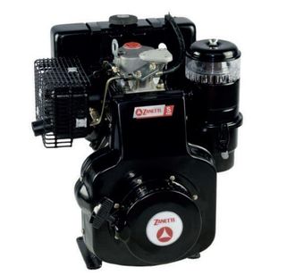 Zanetti Motor Diesel Completo S400l10e Zanetti Cil&iacute;ndrico 25.4x99.20 Arranque El&eacute;ctrico