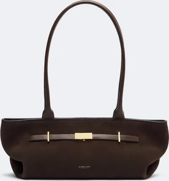 DeMellier New York suede shoulder bag