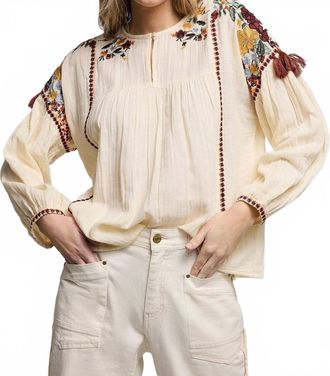 Summum Multi Embroidered Top