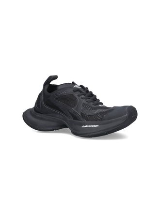 Balenciaga Womens Sneakers Black Polyester