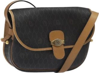 Dior Pre-owned Cross Body Bags, female, Black, Size: ONE SIZE Pre-owned Plastic Shoulder Bag