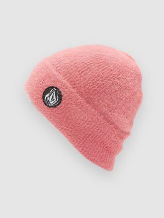 Volcom Fuzz Teddy Beanie pink