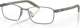Costa 53mm Rectangle optical glasses in Grey at Nordstrom