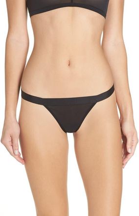 Negative Underwear Sieve Thong in Black at Nordstrom, Size X-Small