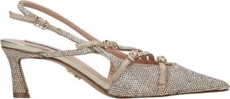 Steve Madden Sandalen - Dames - Pumps - Beige - 38 EU - Leer - Schoenen