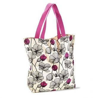 Tag Poppy Tote Fuchsia Cotton Everyday at Nordstrom