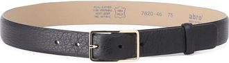 Abro Riemen - Dames - Riemen - Zwart - 80 CM - Leer - Accessoires