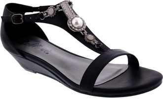 Bellini Lynn Wedge Sandal in Black at Nordstrom Rack, Size 7.5