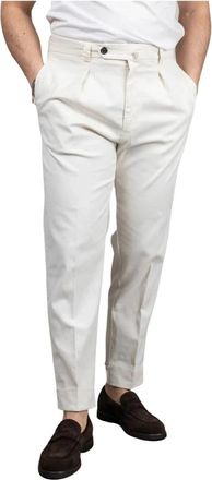 Berwich Morello Chino - Heren - Chinos - Wit - 2XL - Katoen - Broeken