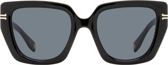 Marc Jacobs Square Butterfly Sunglasses - Black