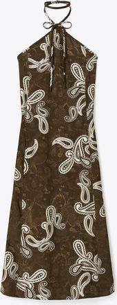 Tory Burch Womens Satin Halter Dress, size 12