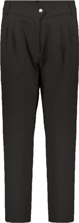 Herno Black Elastane Casual Womens Pants