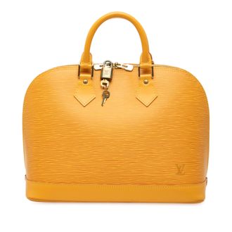Louis Vuitton Pre-owned Womens Epi Alma Pm - Orange Leather - One Size