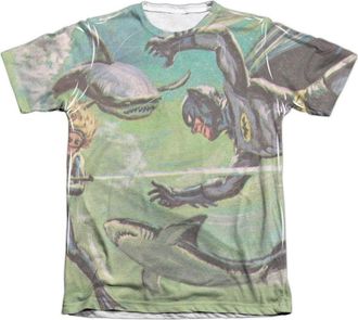 Gildan Batman Classic Tv Underwater Adult Poly/Cotton Short Sleeve Tee / T-Shirt