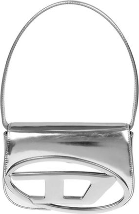Diesel 1DR Schoudertas - Dames - Schoudertassen - Grijs - ONE Size - Leer - Tassen